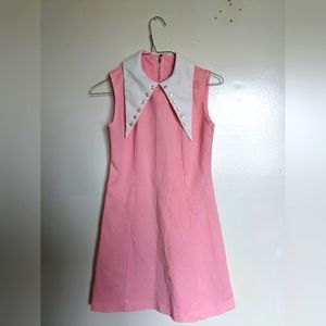 Vintage Dagger collar dress